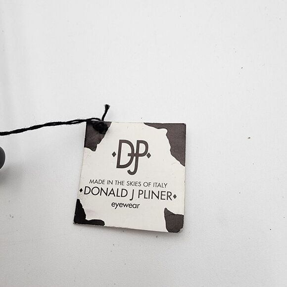 Donald J. Pliner Black‎ Sunglasses made in Italy Style 300110 Unisex Rare - Picture 10 of 12